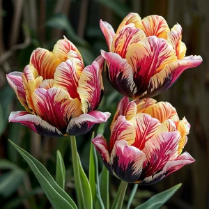 Тюльпан Роял Гарнит купить по цене от 425р. в интернет-магазине «Посадика» с доставкой почтой в в Дмитриеве и по всей России – [изображение №1].