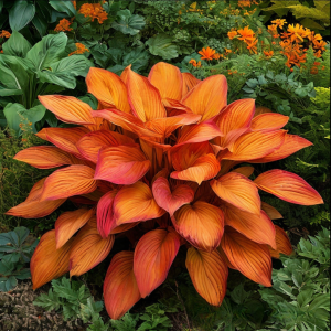 Хоста Солнечный Нектар купить по цене от 605р. в интернет-магазине «Посадика» с доставкой почтой в в Дмитриеве и по всей России – [изображение №1].